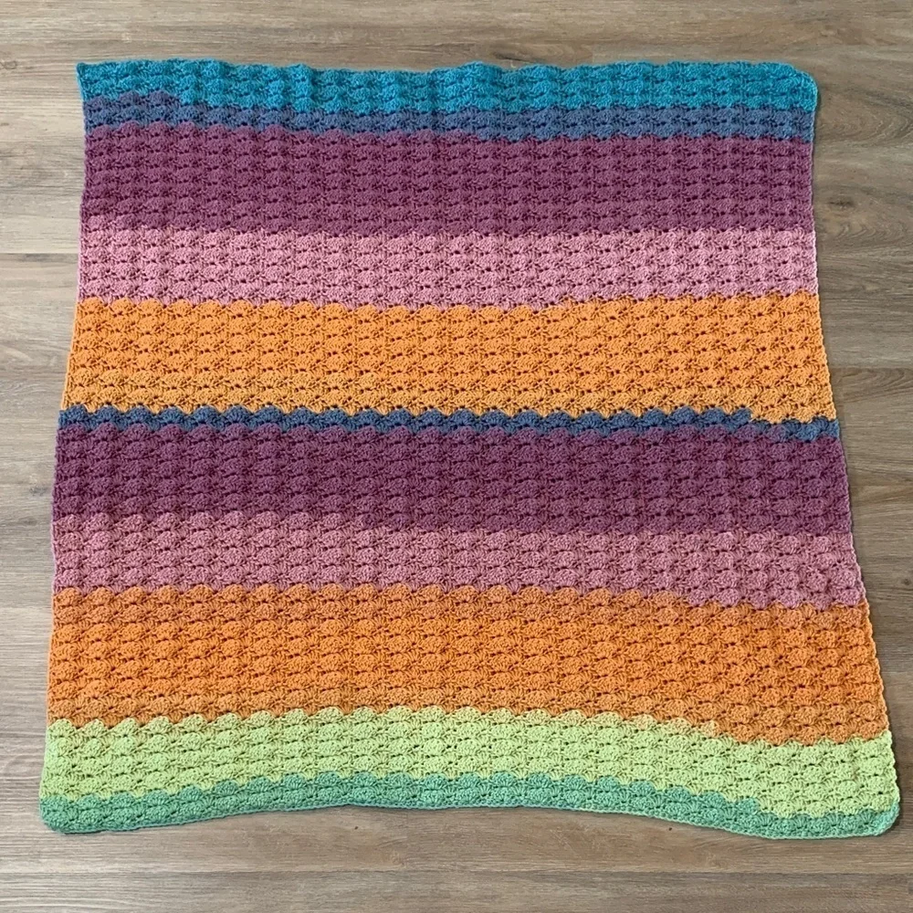 Colorful Crochet Blanket
